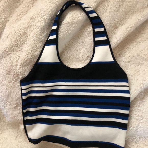 Topshop Tops - TOPSHOP halter crop top